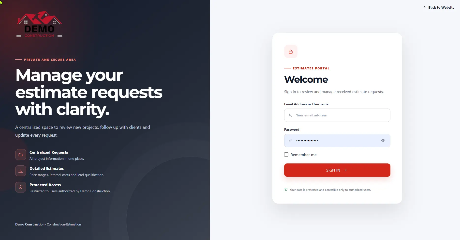 login